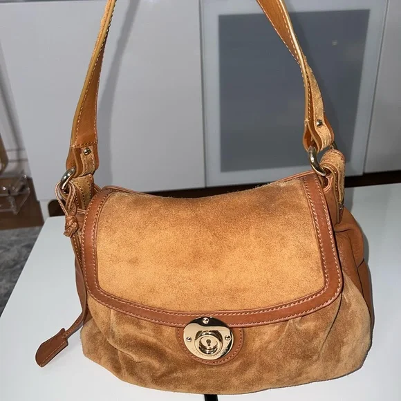 Marc Jacobs leather and suede bag - Picture 3 of 13